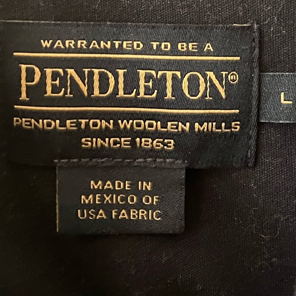 Men’s Pendleton Flannel Shirt - Size Large - Picture 4 of 4